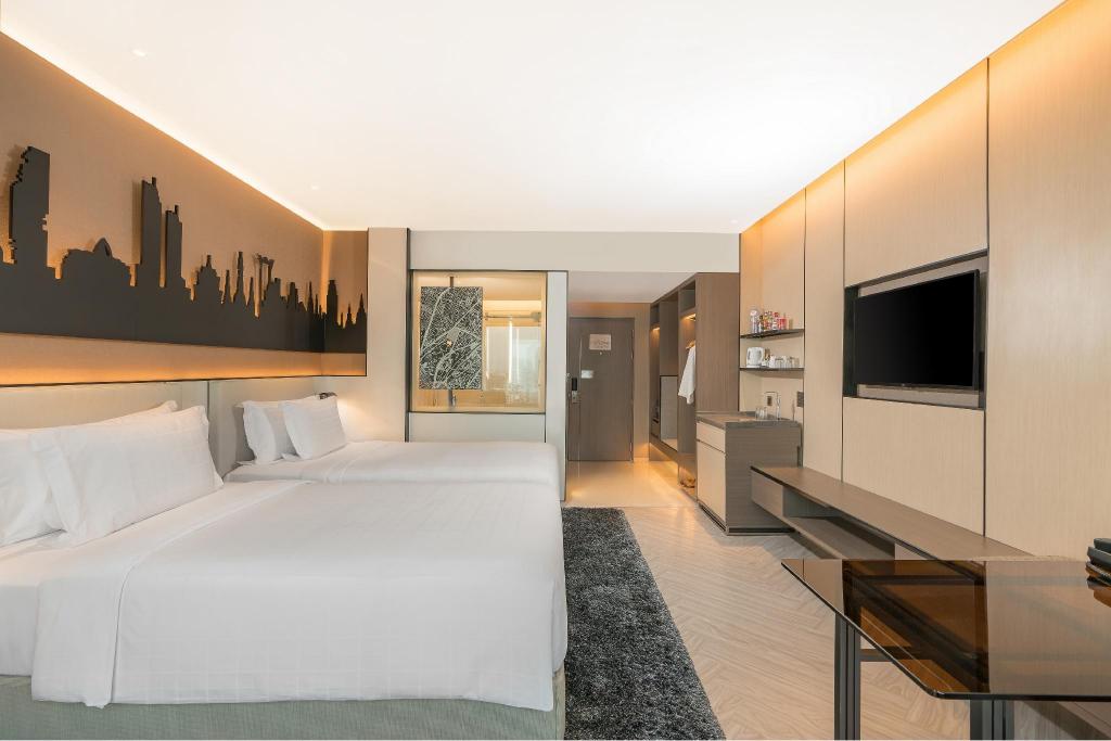 Pathumwan Princess Hotel 객실 내부 예시