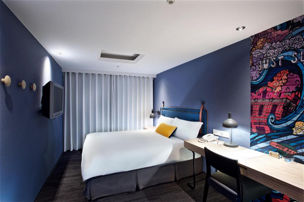 Just Sleep Hotel Ximending 객실 내부 예시