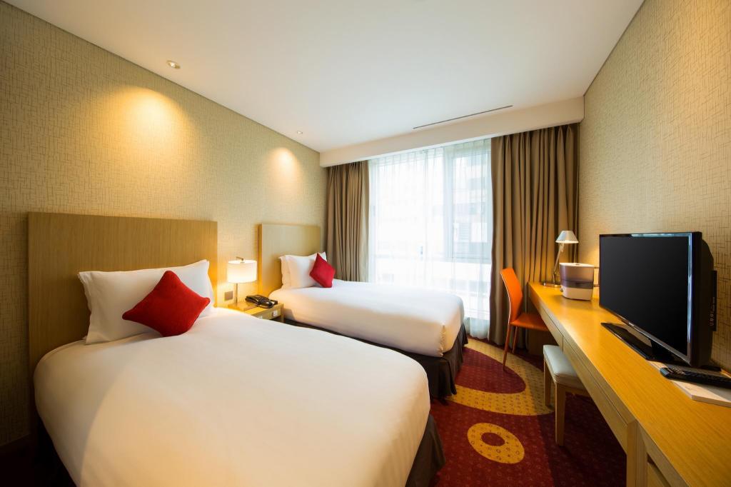 Solaria Nishitetsu Hotel Busan 객실 내부 예시