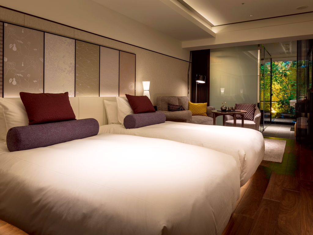 Solaria Nishitetsu Hotel Kyoto Premier 객실 내부 예시