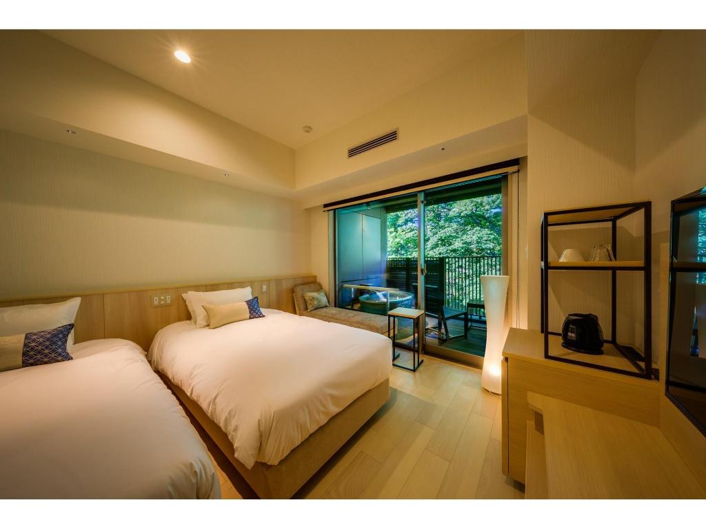 Hakone Ashinoko Hanaori ORIX HOTELS & RESORTS 객실 내부 예시