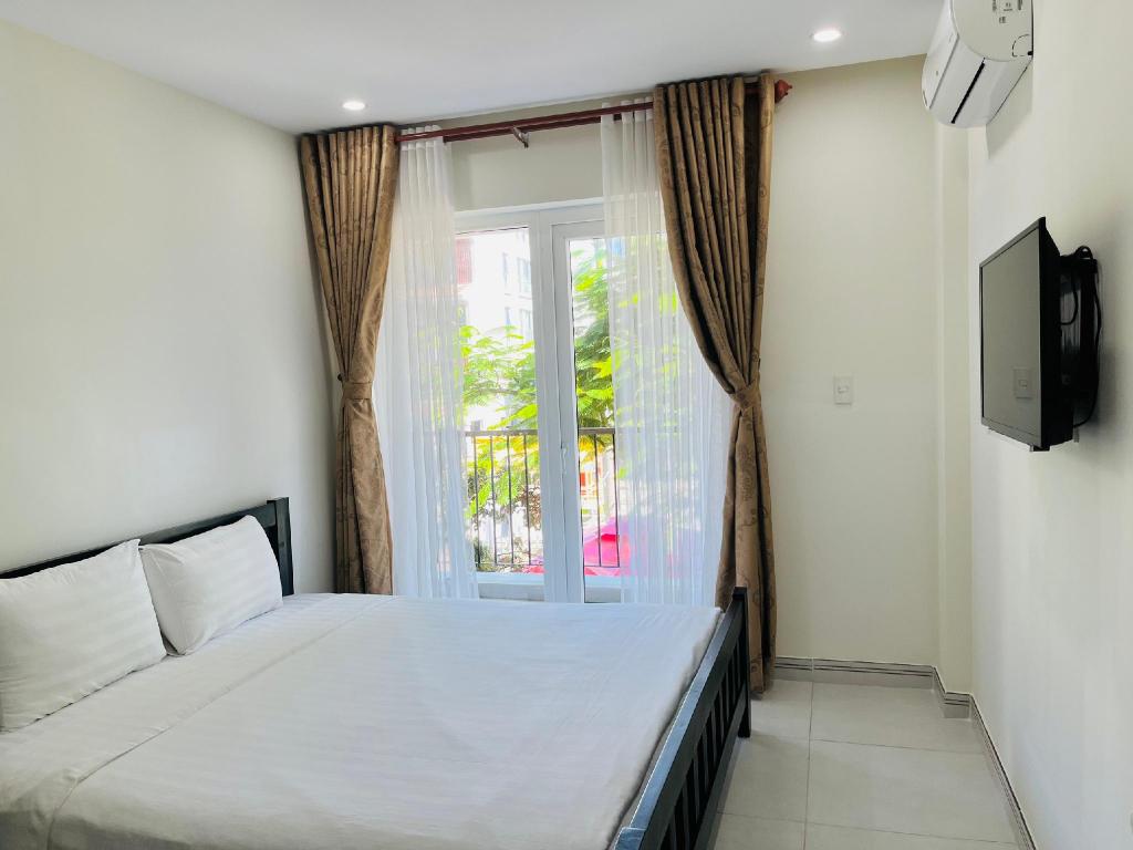 Kosmos Apart Hotel Phu Quoc - Night market & Walkin to beach 객실 내부 예시