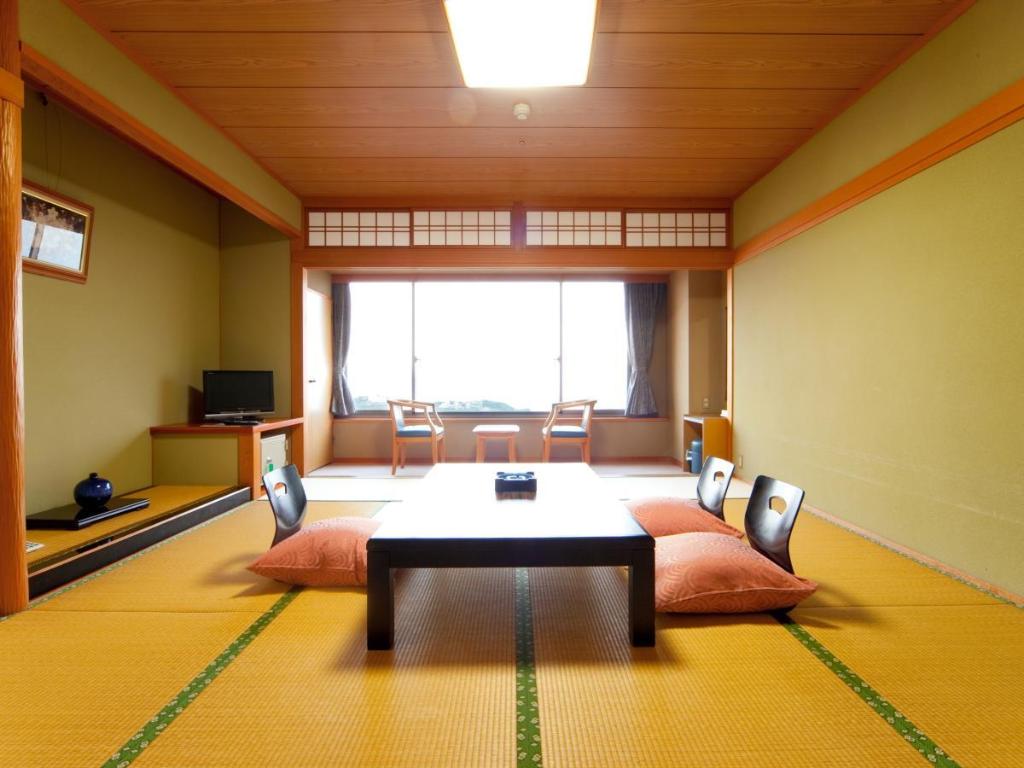 Kannawa Onsen Hotel Sansuikan 객실 내부 예시