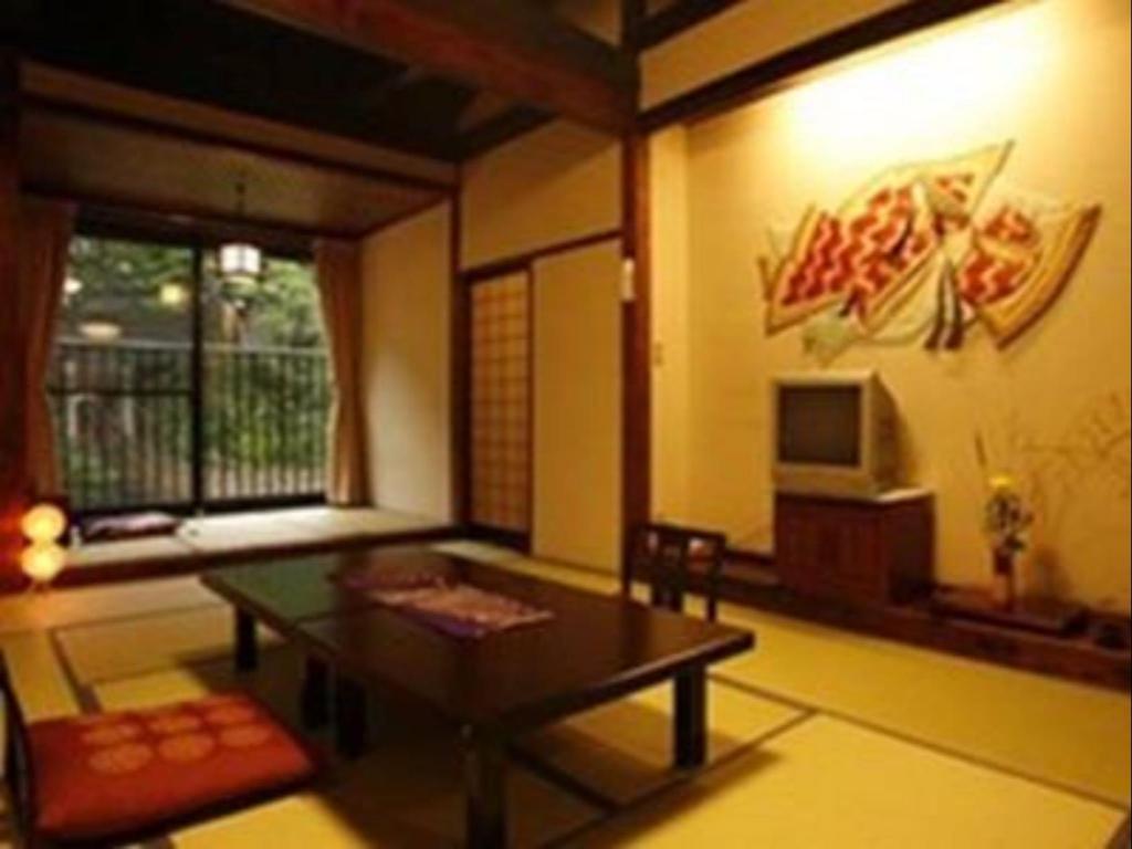 Honke Bankyu Hot Spring Ryokan 객실 내부 예시