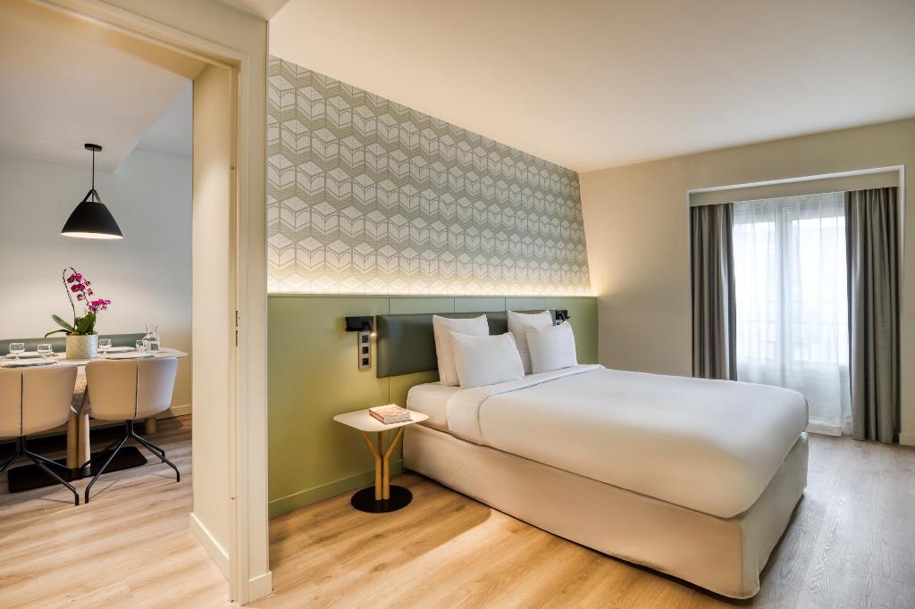 Citadines Les Halles Paris 객실 내부 예시