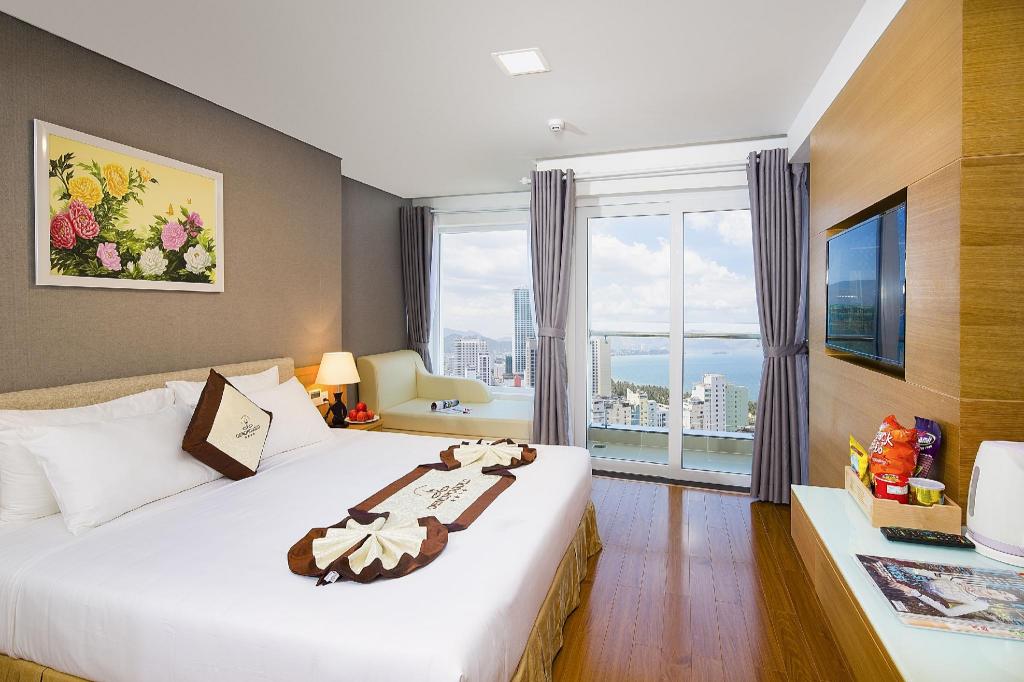 Dendro Gold Hotel 객실 내부 예시