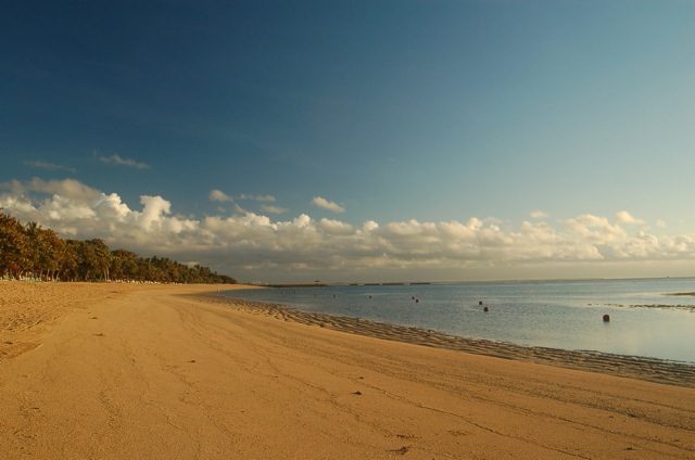 Nusa Dua beach in Bali