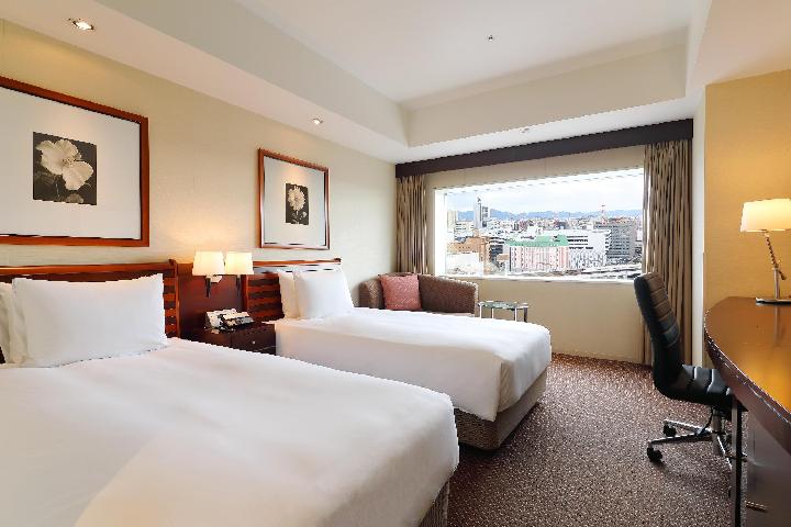 ANA Crowne Plaza Okayama 공급사 실제 객실 내부 예시