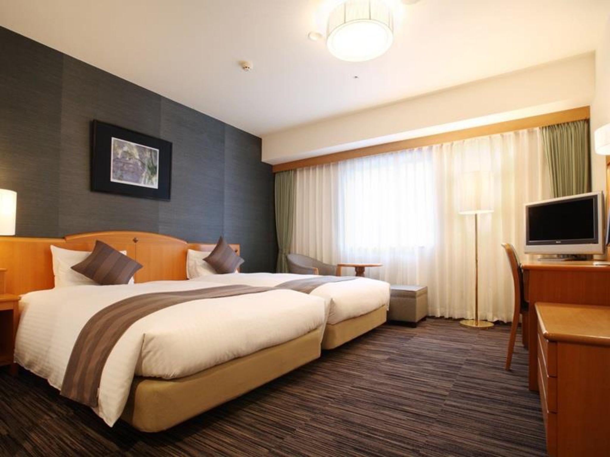 Okayama Koraku Hotel 공급사 실제 객실 내부 예시